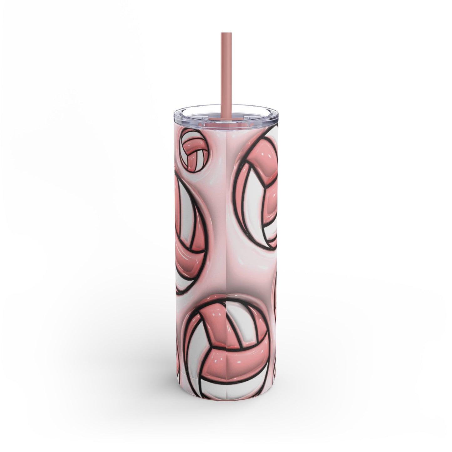 3D Volleyball Themed 20oz Tumbler | Perfect Gift for Sports Lovers
