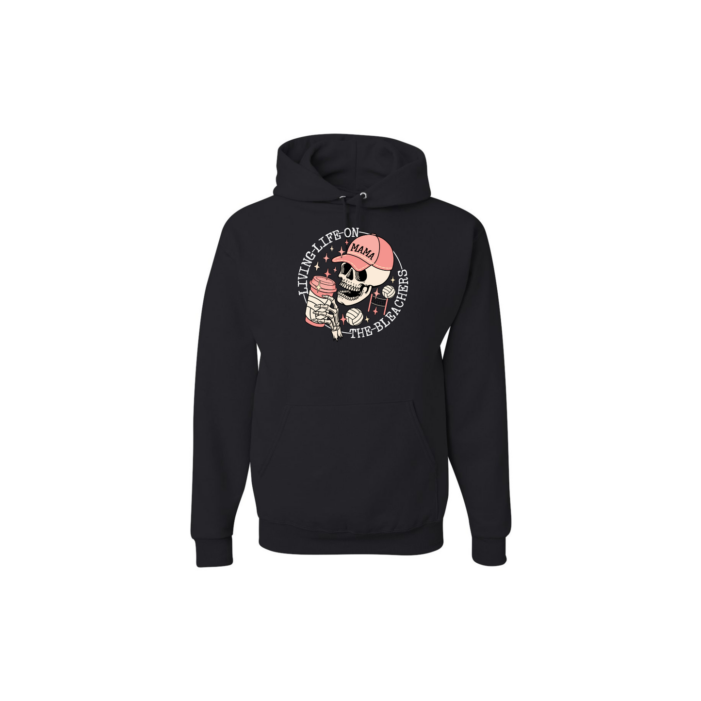 Pink Skull Hoodie
