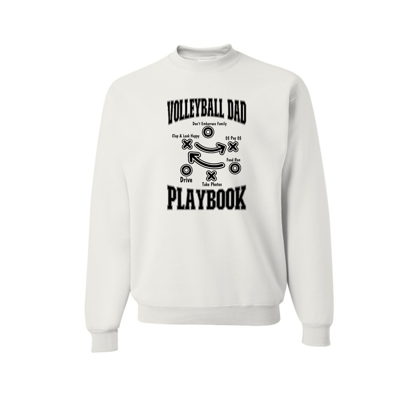 Dad's Playbook Crewneck