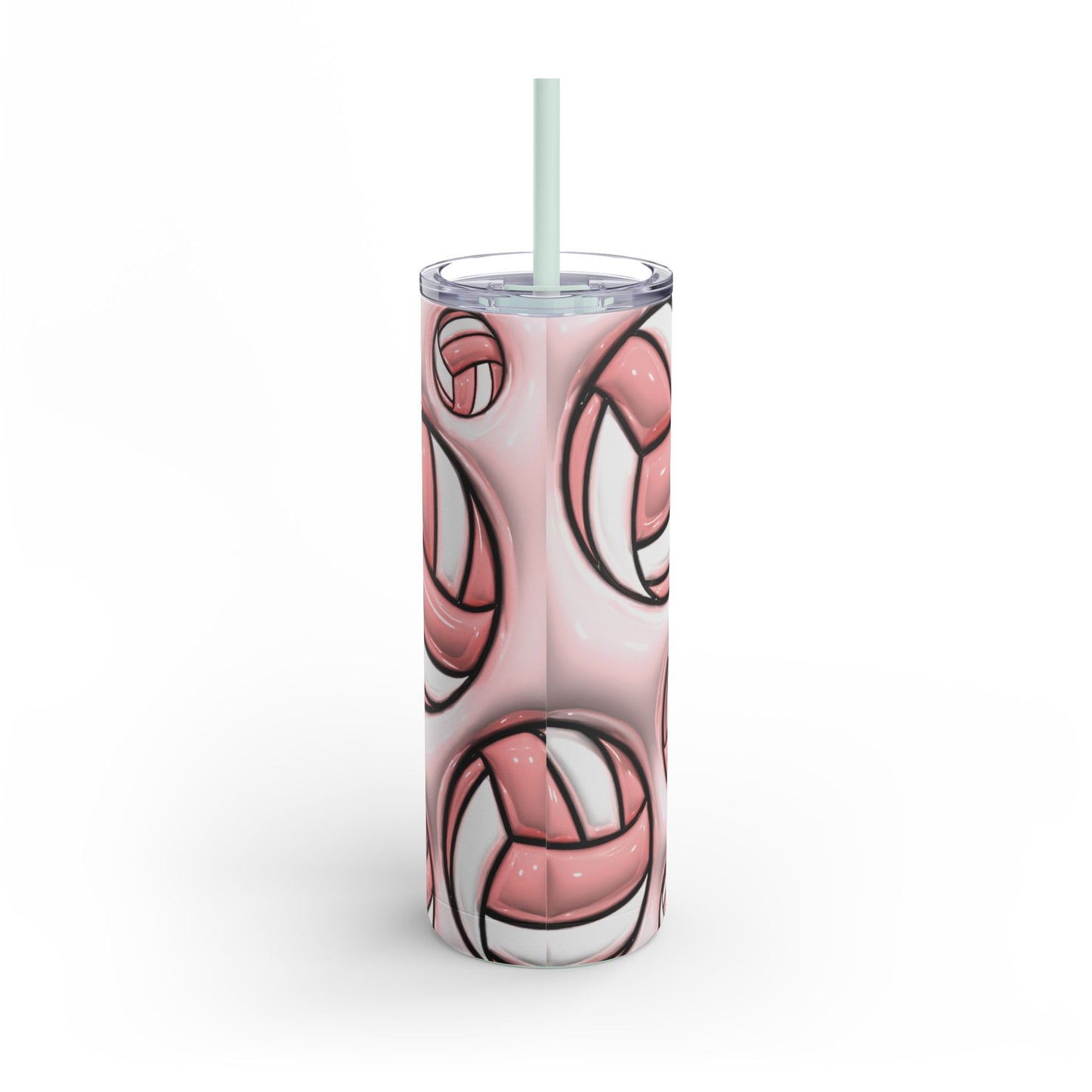 3D Volleyball Themed 20oz Tumbler | Perfect Gift for Sports Lovers