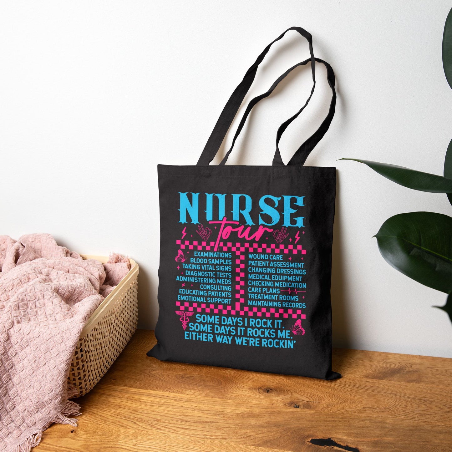 Nurse Appreciation Cotton Canvas Tote Bag - Perfect Gift for Healthcare Heroes