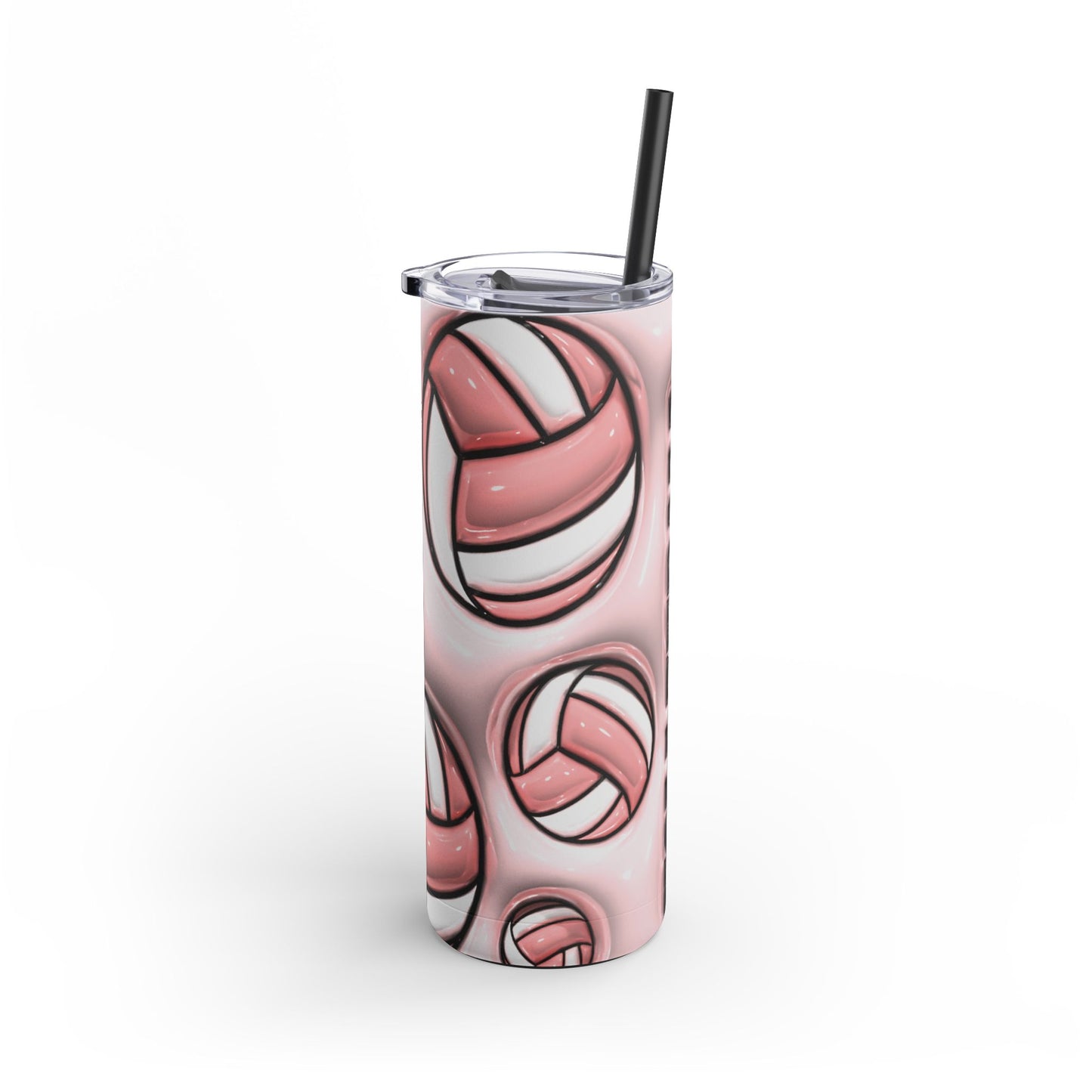 3D Volleyball Themed 20oz Tumbler | Perfect Gift for Sports Lovers