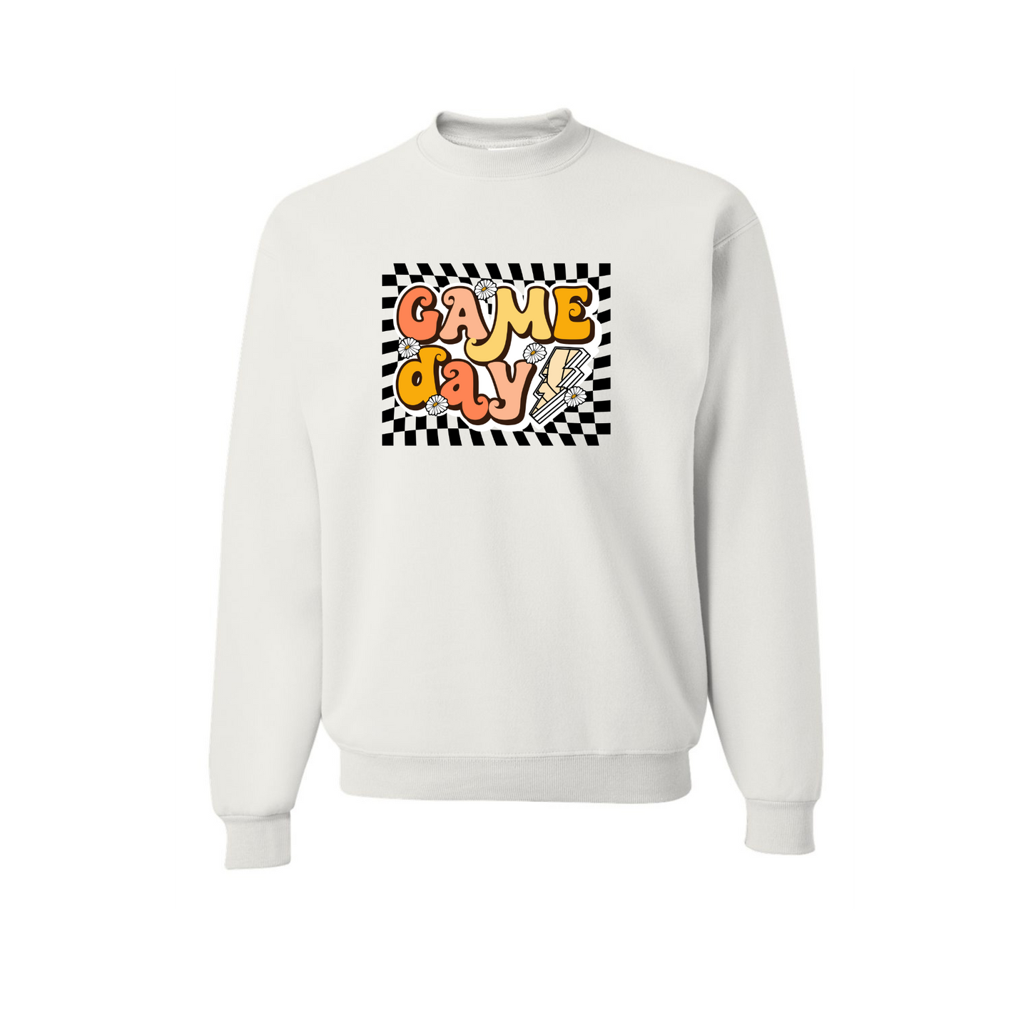 Checkered Game Day Crewneck