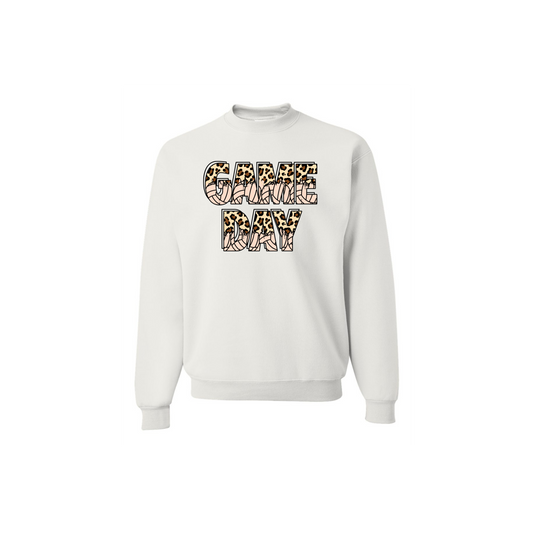 Cheetah Game Day Crewneck