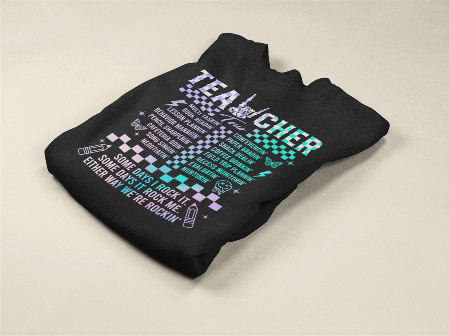Teacher Tour- Crewneck
