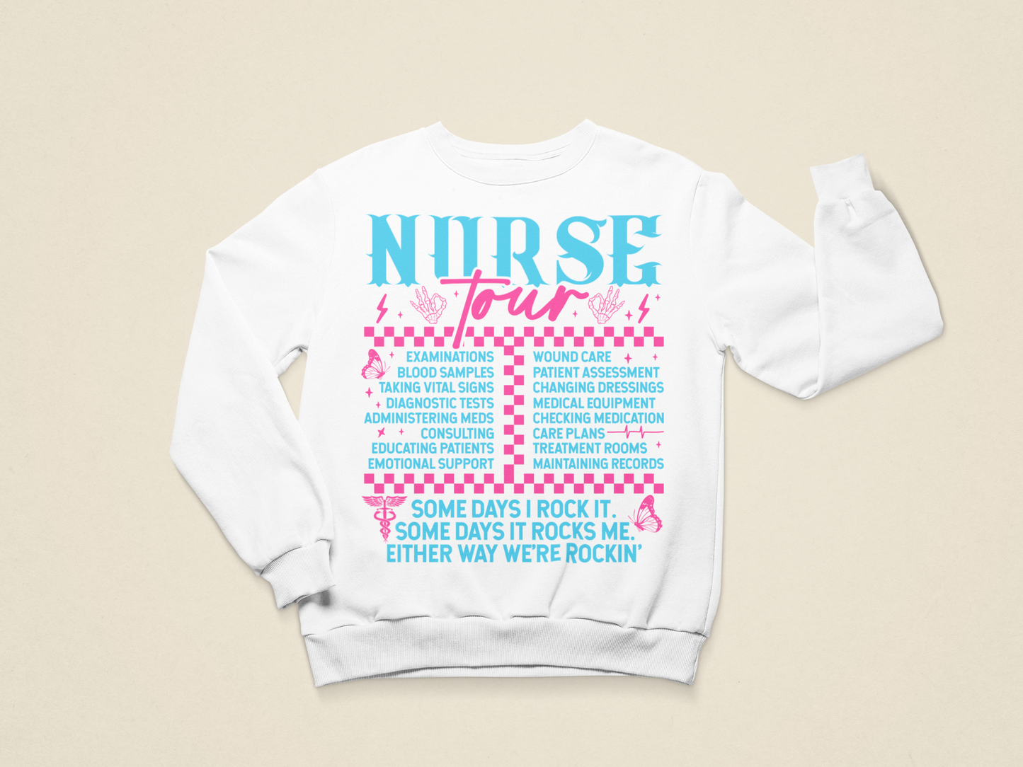 The ultimate tour tee—nurse edition.
